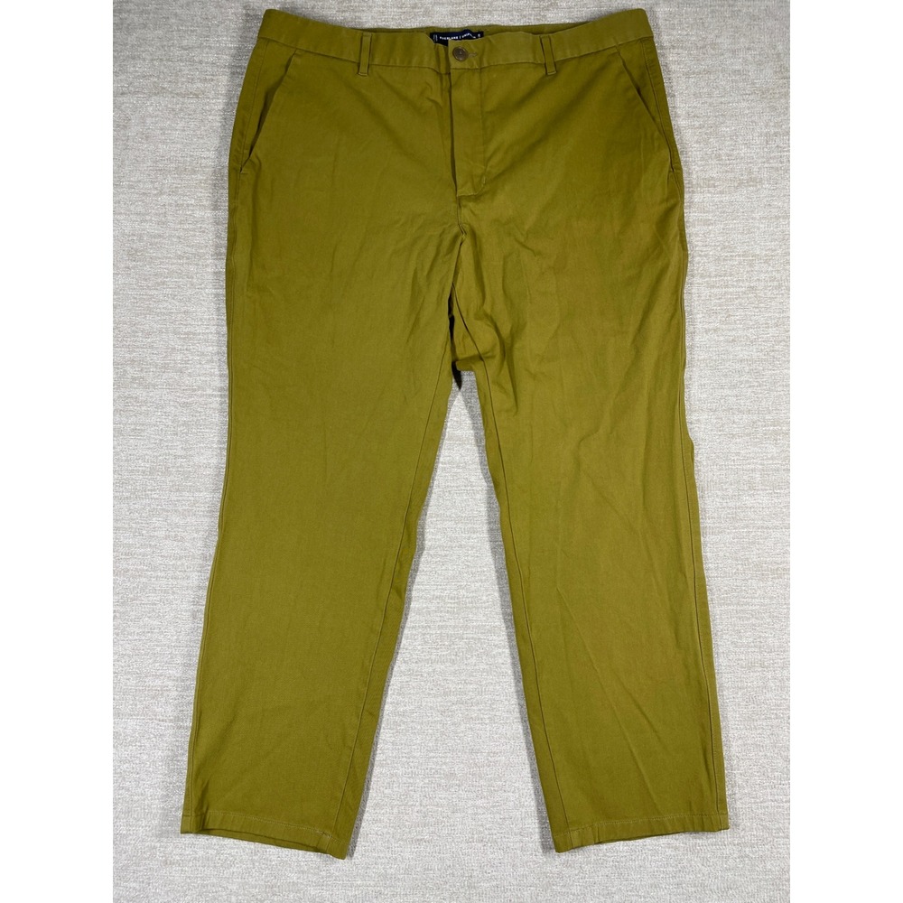 Everlane Uniform Performance Chino Slim Fit Pants Men 40x28 Green Stretch